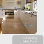 A image of a kitchen for a cleaner home tips.