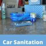 Supplies need for sanitation kits